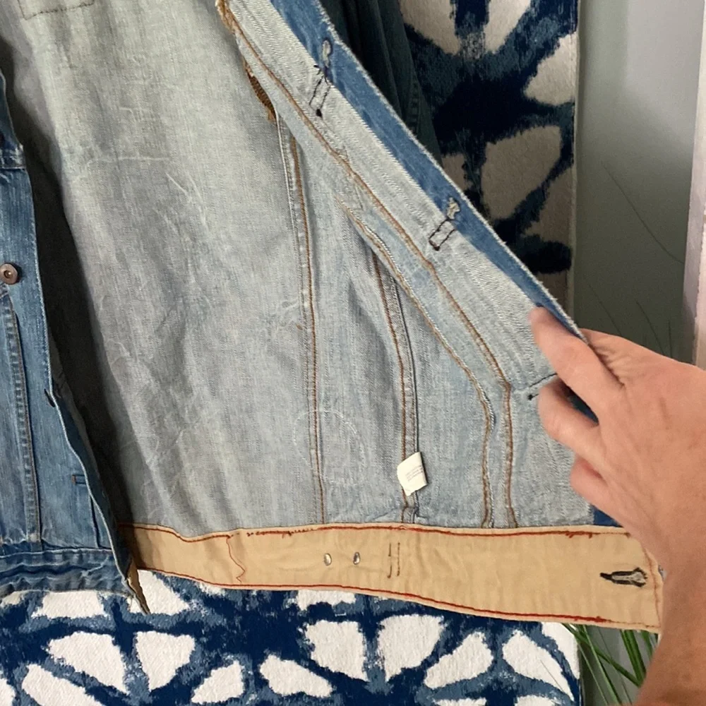 Gap denim surf patchwork jacket - Picture 10 of 16